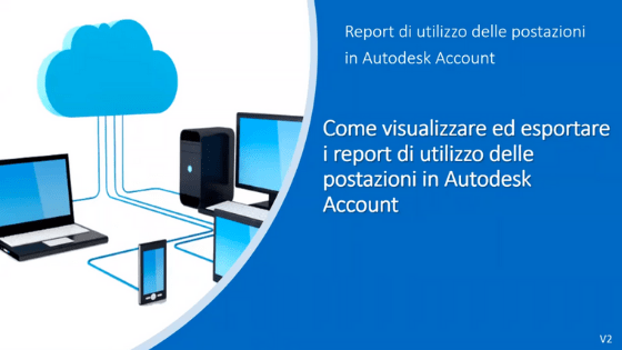 Report utilizzo licenze Autodesk