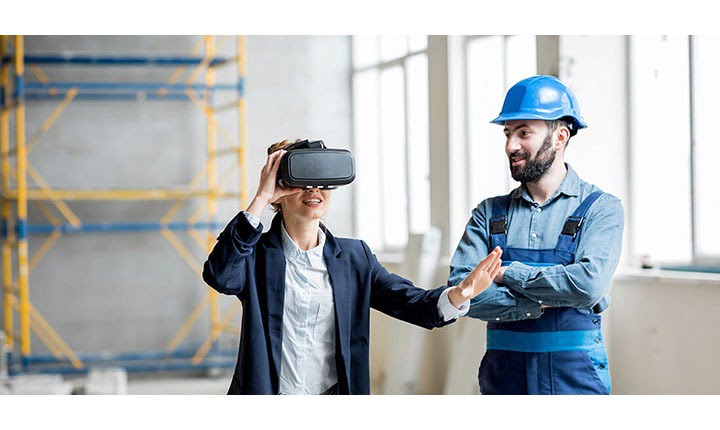 Realtà virtuale es aumentata nel mercato Construction