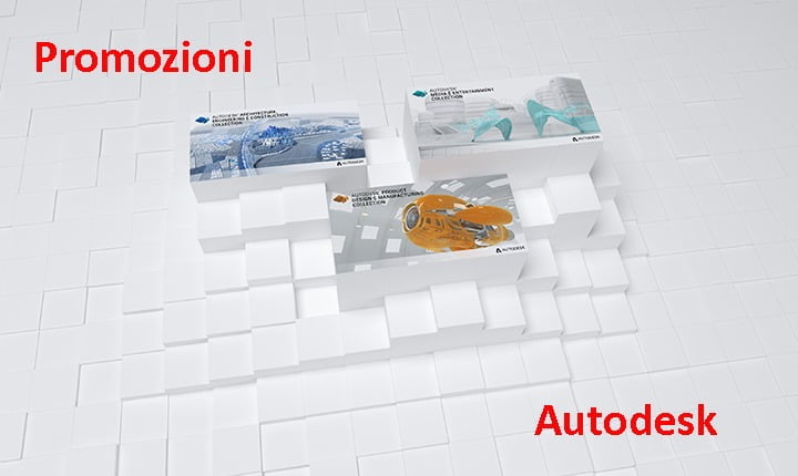 Promozioni Autodesk valide fino a gennaio-febbraio 2018