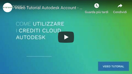 Come configurare un account Autodesk - SYSTEMA SRL