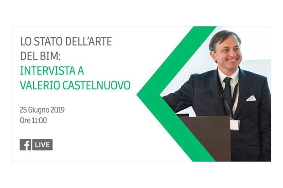 LIve FB Valerio Castelnuovo: lo stato dell'arte del BIM