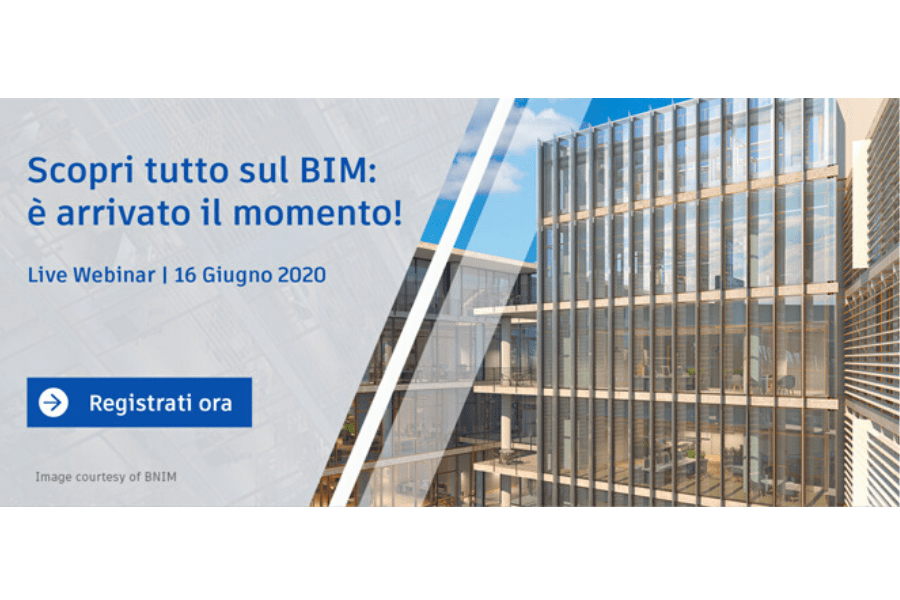 Webcast Autodesk BIM 16 aprile 2020