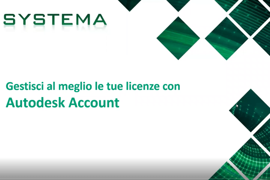 Webtraining gestione Autodesk Account