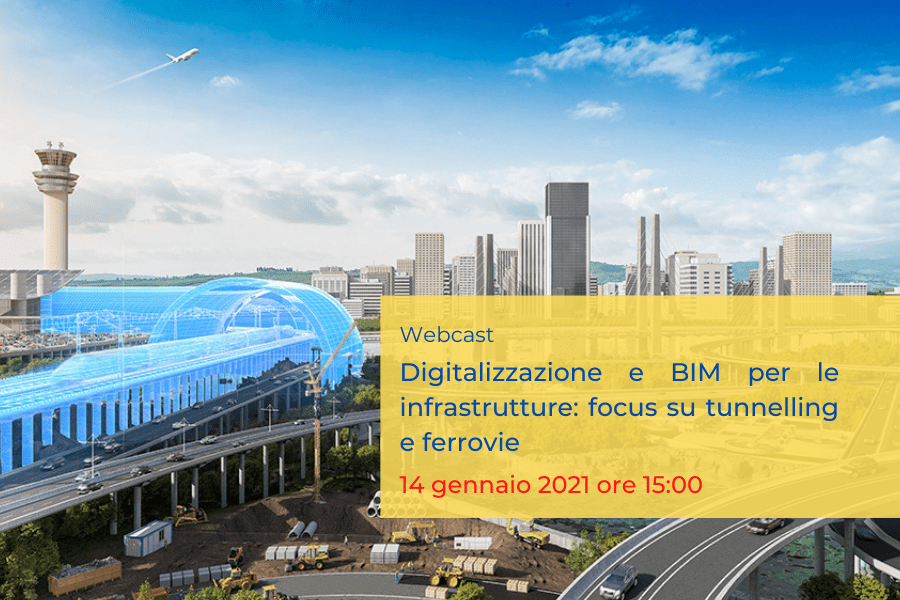 Webcast BIM per le infrastrutture ferrovie tunnelling