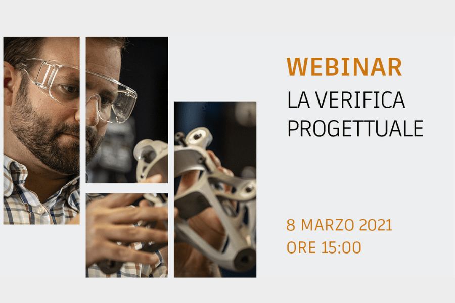 Webcast La verifica progettuale 8 marzo 2021