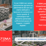 Obiezioni al BIM delle imprese di costruzione