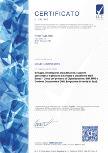 Certificazione ISO 27018